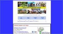 Desktop Screenshot of lubbocksummercamps.com